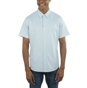 Camisa de manga corta Jachs NY para hombre, blanca, grande - Imagen 1 de 3