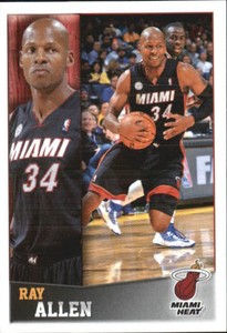 2013-14 Panini Stickers Miami Heat Basketball Card #130 Ray Allen