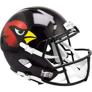 Arizona Cardinals Black Alternate Speed Replica Full Size Football Helmet - Picture 1 of 1