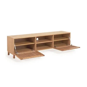 TV-Schrank Beyla 180 x 49,5 x 42,5 cm Eiche Kommode Schrank Wohnzimmer Neu - Bild 1 von 1