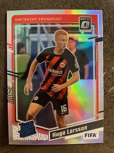 2023-24 Panini Donruss Optic Hugo Larsson #188 Silver Holo Prizm Rated Rookie - Picture 1 of 2