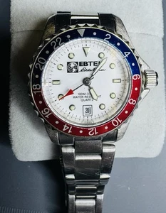 Ebtek Watch Model 3544 Eddie Bauer Water Resistant New Battery Pepsi Needs Repai - Picture 1 of 7