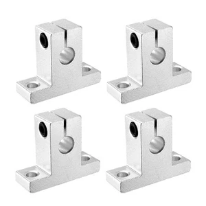 4PCS SK8 Linear Motion Rail Clamping Rod Rail Guide Support for 8mm Dia Shaft - Picture 1 of 3