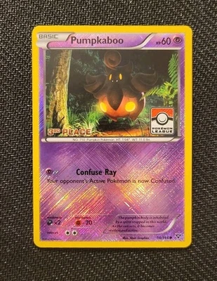 Pumpkaboo - 56/146 - 3rd Place - Reverse Holo Pokémon League Championship Promo - Image 1 of 4