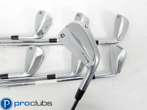 TAYLORMADE P7MC / P7MB COMBO IRONS 4-PW STEEL DYNAMIC GOLD X-SEVEN X-FLEX - Picture 1 of 7