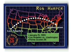1993-94 Stadium Club Frequent Flyer Points #6 Ron Harper - Picture 1 of 2