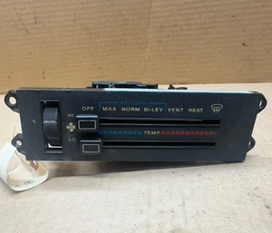 87-96 Jeep Cherokee XJ HVAC panel de control calentador aire acondicionado temperatura climática OEM MJ - Imagen 1 de 5