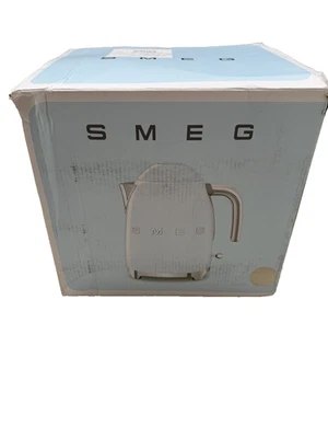 SMEG 50's Retro Style Electric Kettle - Cream New KLF03CRUS - Image 1 of 4