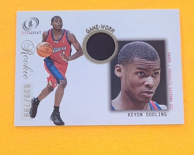 Fleer Legacy #107 Keyon Dooling #/799 RC 2000-01 Foto 1 de 2