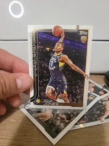 2025-26 Topps #239 Kam Jones RC Indiana Pacers - Picture 1 of 2