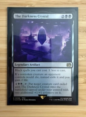 Magic the Gathering: The Darkness Crystal Final Fantasy Foil NM - Image 1 of 2