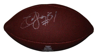 Mini fútbol americano Franklin firmado por Nathan Vasher (CHICAGO BEARS) PSA/DNA 3T74882 - Imagen 1 de 2