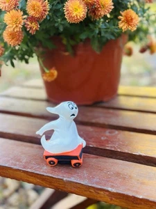 Seltenes Vintage 2er Set 1982 Duncan Enterprises schelmische Keramik Geister Figuren - Bild 1 von 19