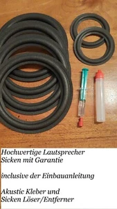 Infinity 61 mk II Schaumgummi Lautsprecher Sicken 6 x kit Mittel /Tiefton 95/205 - Bild 1 von 2