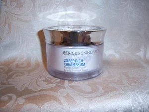 SERIOUS SKIN CARE SUPER RICH CREAMERUM FACIAL BEAUTY TREATMENT CREAM  - Picture 1 of 1