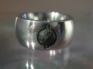 echte Lavaperle - kompatibel mit Charlotte 21 Ring - 6mm - - Bild 1 von 1