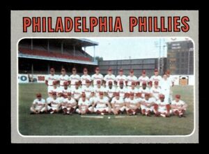 1970 Topps #436 Phillies Team EX-MT+ *7w