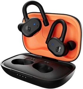 Skullcandy Push Active True Wireless Earbuds-Black/Orange(Certified Refurbished) - Picture 1 of 4