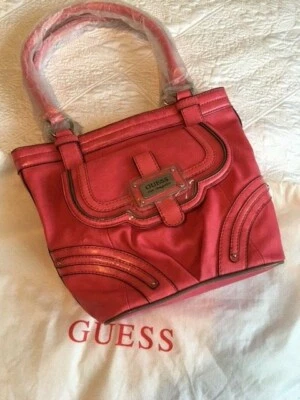 Guess Handbag/ bag/  BNWT /coral pink colour  - Image 1 of 4