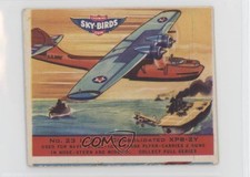 1941 Goudey Sky-Birds Chewing Gum R137 USA Consolidated XPS-2Y #23 0f9x