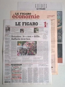 LE FIGARO N°18 287 du 26/05/2003 - Palme d'or à Cannes / Suppl. Roland-Garros - Picture 1 of 12