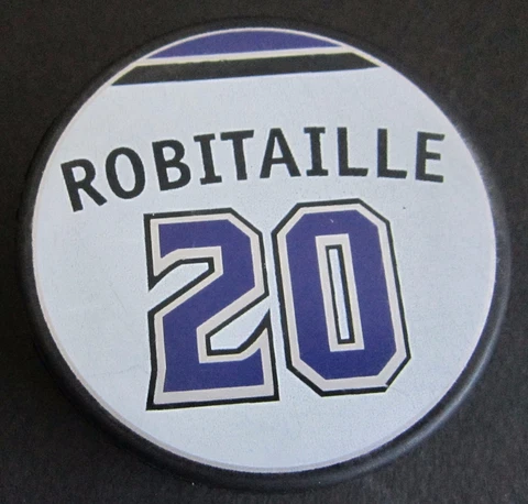 Luc Robitaille Kings Special 500th Goal Puck 1999 Cover