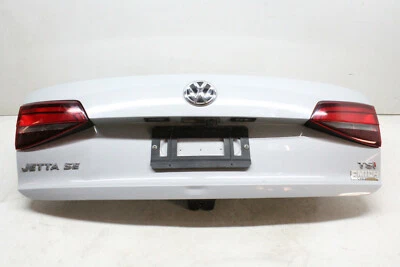 Volkswagen Jetta 2017 tapa trasera maletero blanco plata metálico lb9Z OEM 15 16 17 Foto 1 de 4