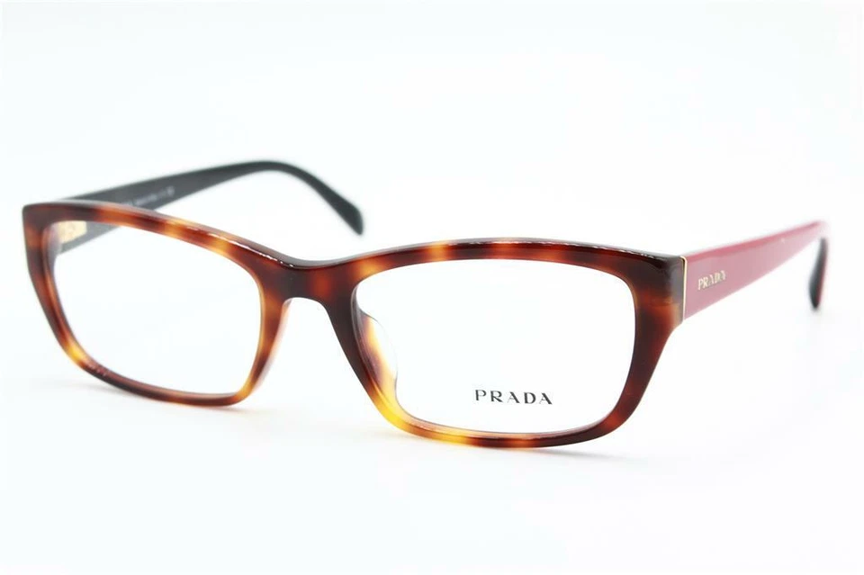 全新普拉达 VPR 18O-A TKR-1O1 哈瓦那红色正品眼镜 VPR18O-A 54-18 — 第 1/3 张图片