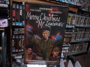 Merry Christmas Mr Lawrence VHS Palace video  big box. David Bowie