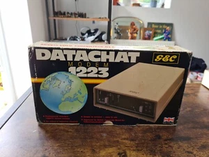 Datachat Modem 1223 - 1200/75 Bit/Sec - Boxed and Complete - Vintage - EX Cond - Bild 1 von 9
