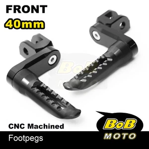 Billet Front 4cm Lowering Foot Pegs For Yamaha FZ1 /S Fazer 2006-2016 - Picture 1 of 16