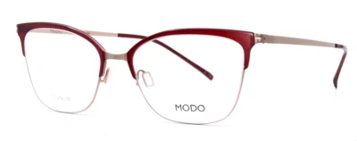 Gafas de borde completo MODO 4095 RRED rojas para mujer ojo de gato 54-17-140 B:40 Foto 1 de 4