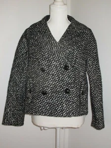 Talbots Women's Lined Wool Blend Soft Tweed Jacket w/Pockets Size 8 - Picture 1 of 10