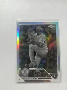 2023 Topps Chrome Update Series Negative Jacob Degrom Texas Rangers USC50 - Picture 1 of 1