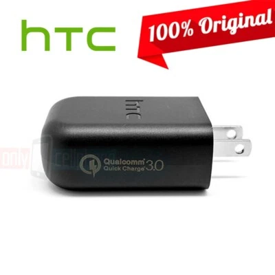 Original OEM HTC Fast Charge Qualcomm 3.0 Quick Charge for HTC 10 9 8 U11 U12 - Image 1 of 4