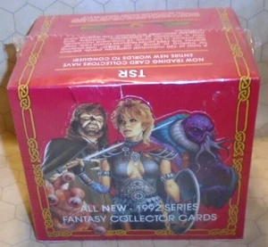 Advanced Dungeons & Dragons Fantasy Collector Cards SEALED Red Box TSR 1992 Ltd. - Picture 1 of 5