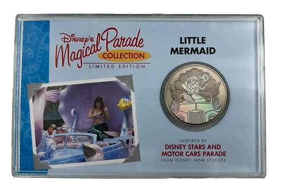 Moneda Disney Desfile Mágico Edición Limitada SIRENITA Medallón 1757 de 2500 Foto 1 de 4
