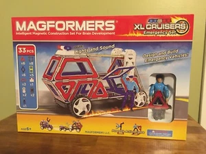MagFormers Magnetic Construction Set XL Cruisers Emergency Set - Picture 1 of 5