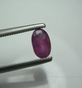 1.23ct rare KASHMIR SAPPHIRE gem Pakistan Natural unheated FLUORESCENT - Picture 1 of 12