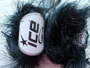 Ice Yarns Long Eyelash yarn, Black, lot of 2 (38 yds ea) - Picture 1 of 2