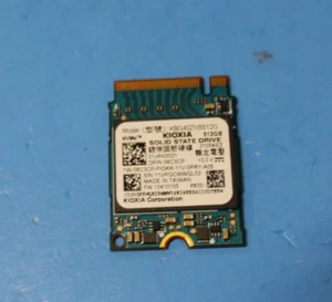Toshiba KBG40ZNS512G NVMe KIOXIA 512GB SSD PCIe3.0x4 M.2 2230 Solid-State-Laufwerk - Bild 1 von 1