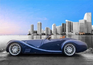 AUTOMOTIVE ART - MORGAN AERO 8 EDIZIONE LIMITATA ART (25) - Foto 1 di 1