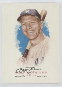 2007 Topps Allen & Ginter's Mickey Mantle #7 HOF