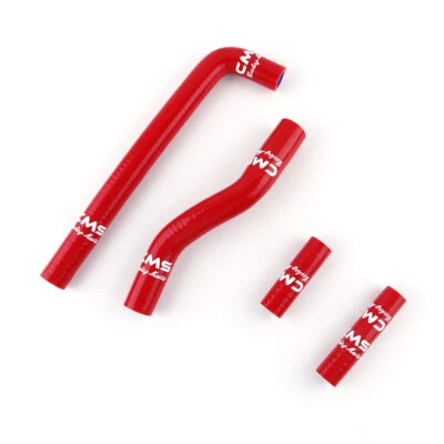 Silicone Radiator Coolant Hose Kit for 2001-2005 Yamaha YZ250F WR250F Red - Image 1 of 4