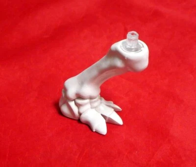 BONE AGE Body Part TRITOPS Back FOOT L/R 1988 Kenner Original Part  - Image 1 of 2