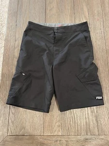 Fox Ranger Shorts Men's Black Mountain Biking Motocross Riding Size 28 - Picture 1 of 1
