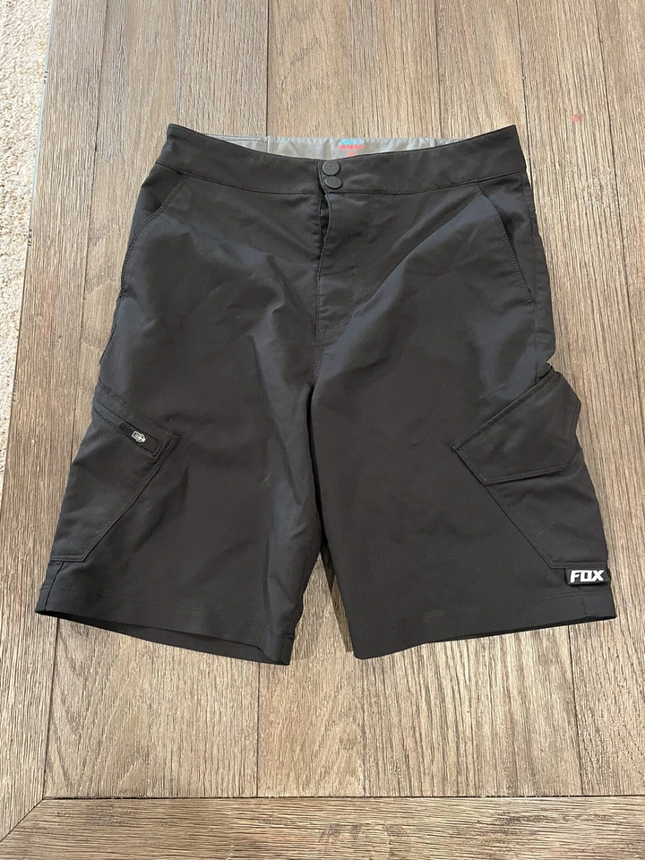 Fox Ranger Shorts Men's Black Mountain Biking Motocross Riding Size 28 - Image 1 of 1