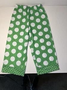 Pantalones de lunares verdes Carters Just One Year pijama salón niña talla 4T pantalones - Imagen 1 de 9