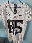 oregon ducks player issued Eggshell Speckle Jersey