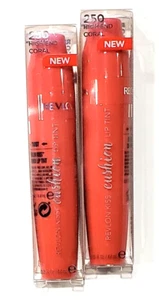 2 Tubes Revlon Kiss Cushion Lip Tint 250 High End Coral - Picture 1 of 1